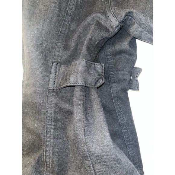 NWT Good American black contour denim jacket size 3 (Large ) - Picture 8 of 12